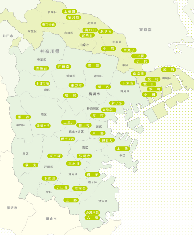 サービスエリア地図